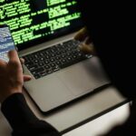 developer using laptop