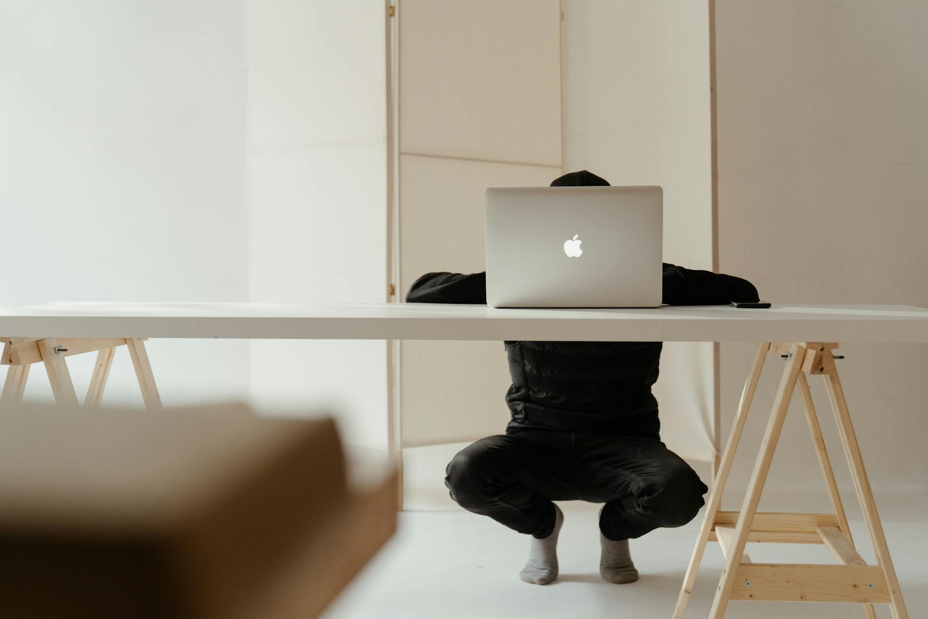 introvert working remotely