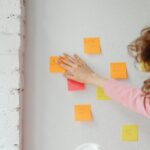 person planning travel budget