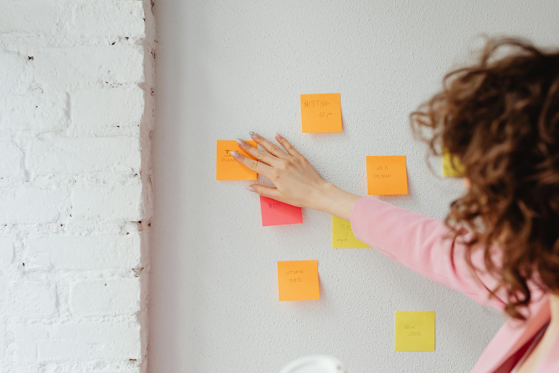 person planning career change