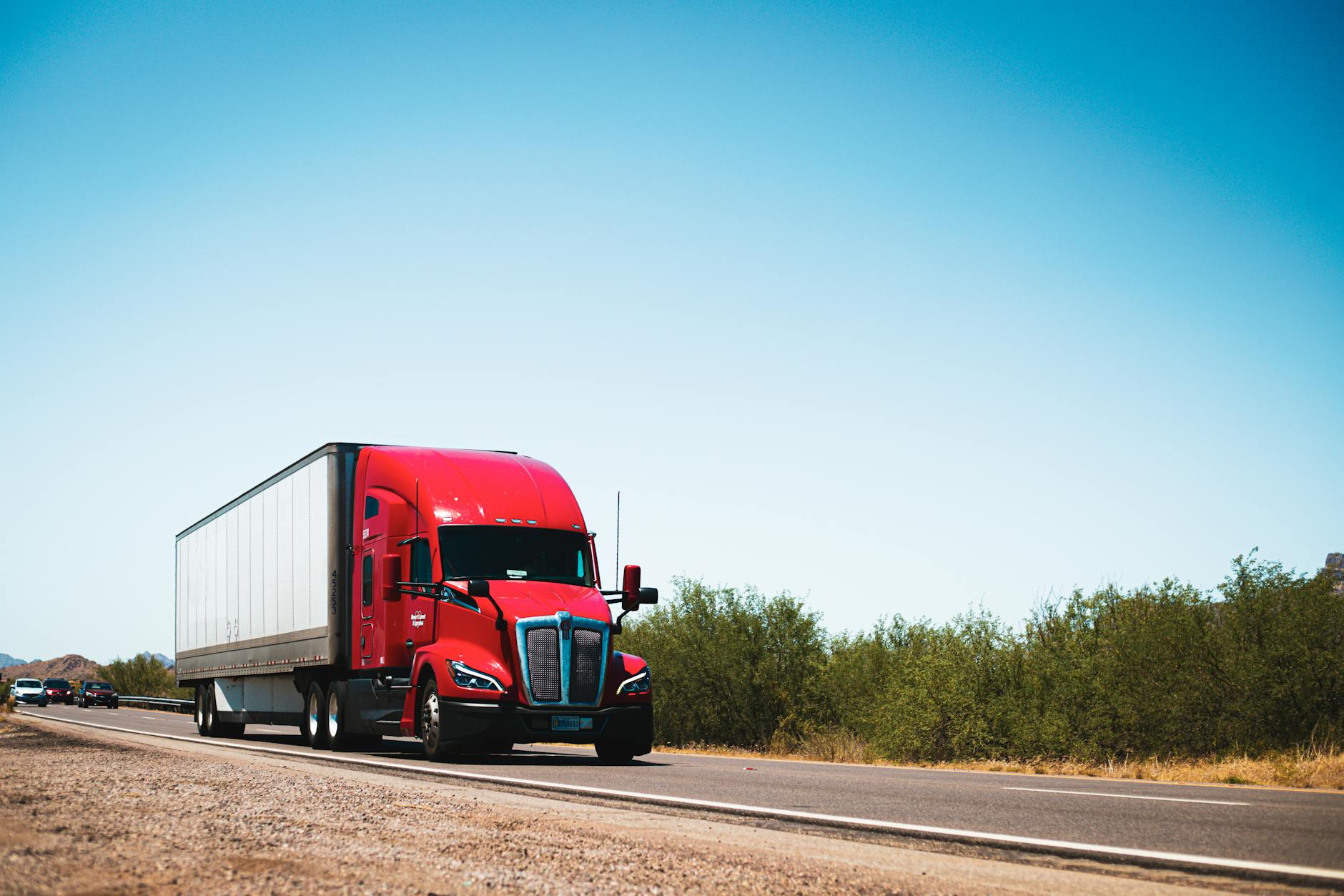 truckload freight decline graph