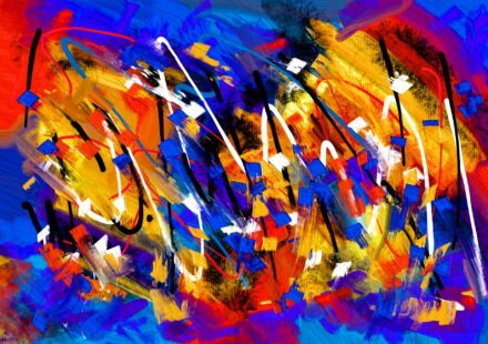 abstract AI art
