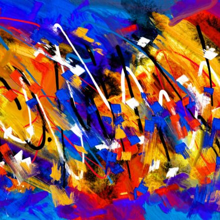 abstract AI art