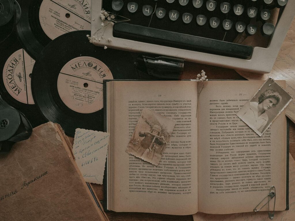 author writing biography