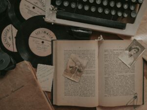 author writing biography