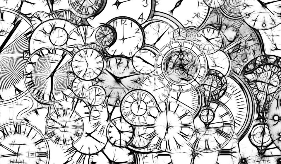 clock showing future time