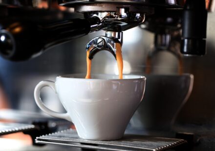 coffee bar cabinet