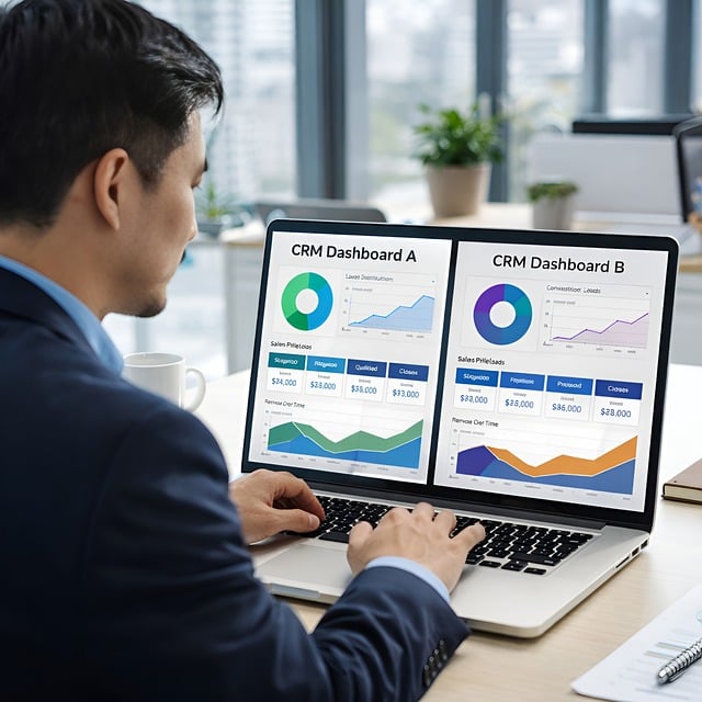 Diagram showing how CRM integrates sales, marketing, and customer service functions for a small business (best crm software for small business 2026)