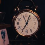 digital clock showing time progression