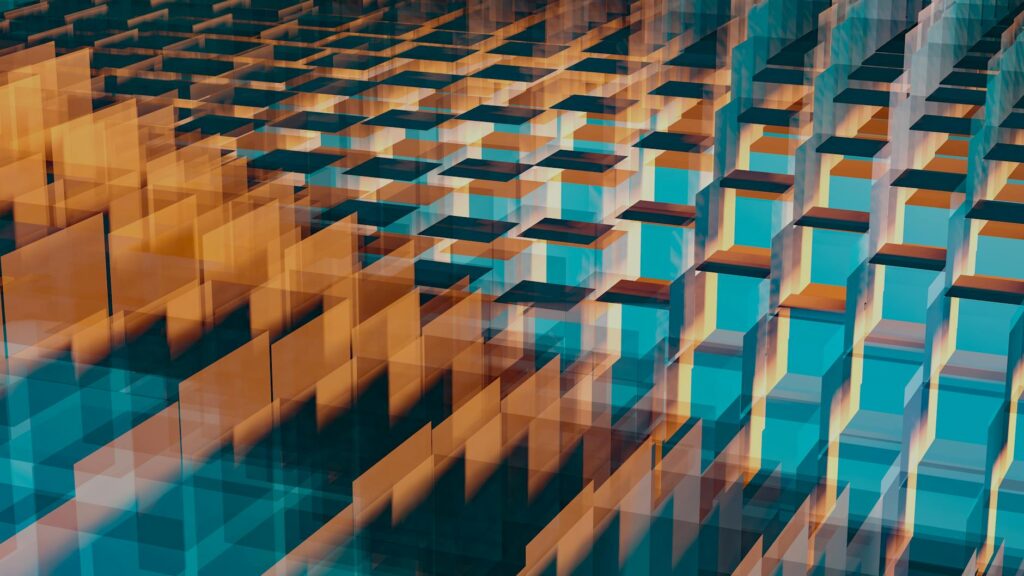 digital marketplace abstract