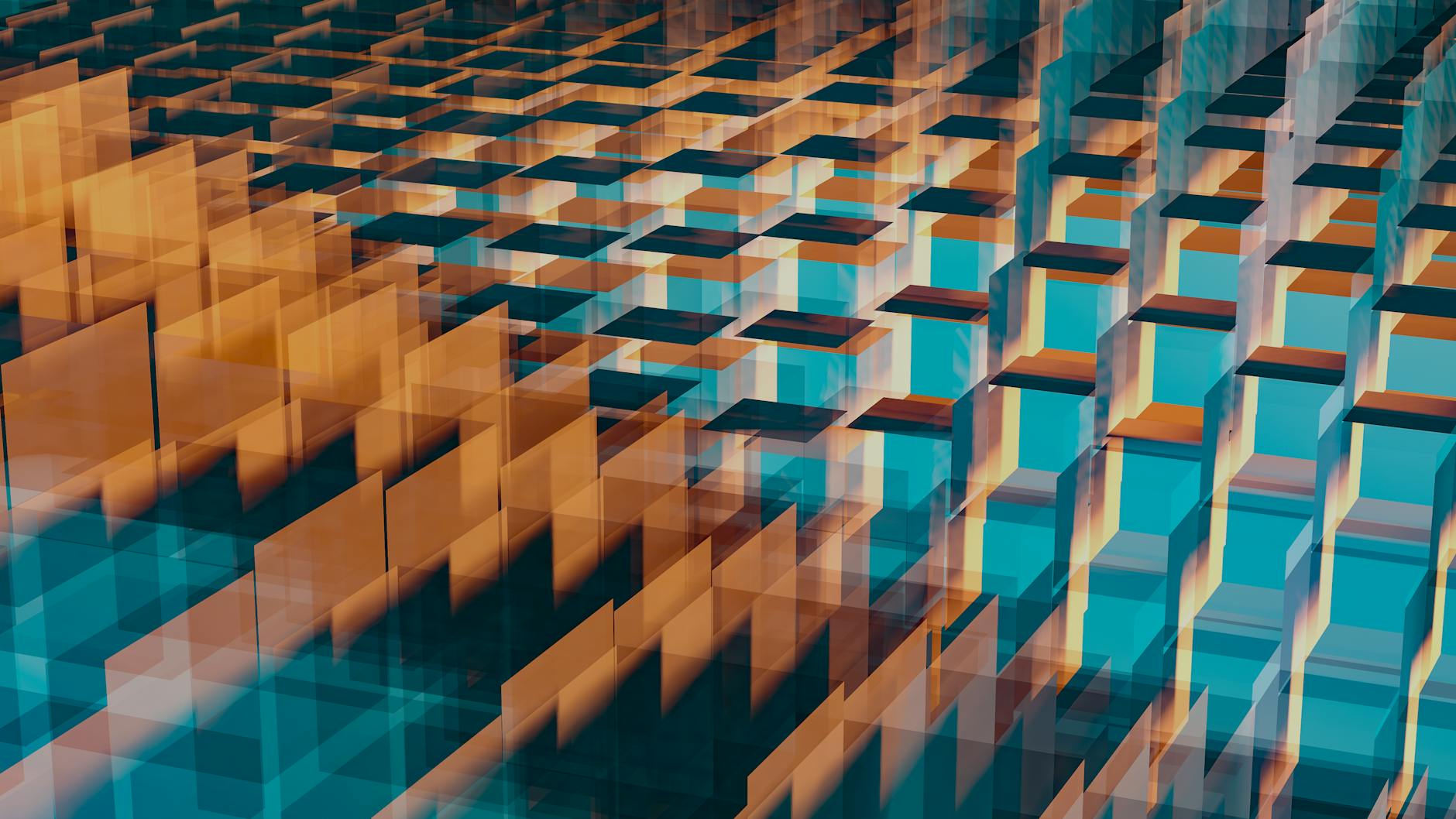 digital marketplace abstract