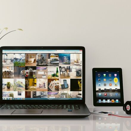 Google Workspace logo on screen