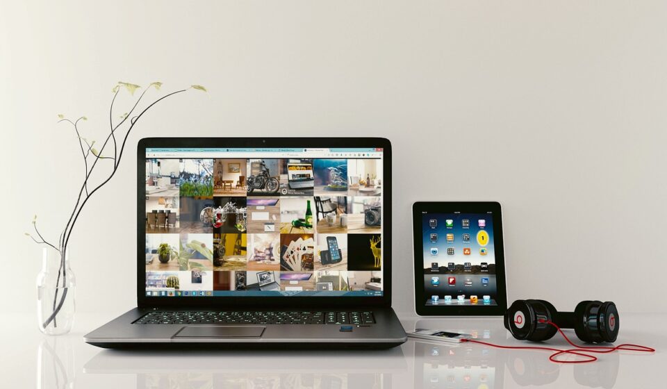 Google Workspace logo on screen