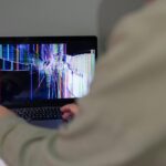 laptop with dead pixels