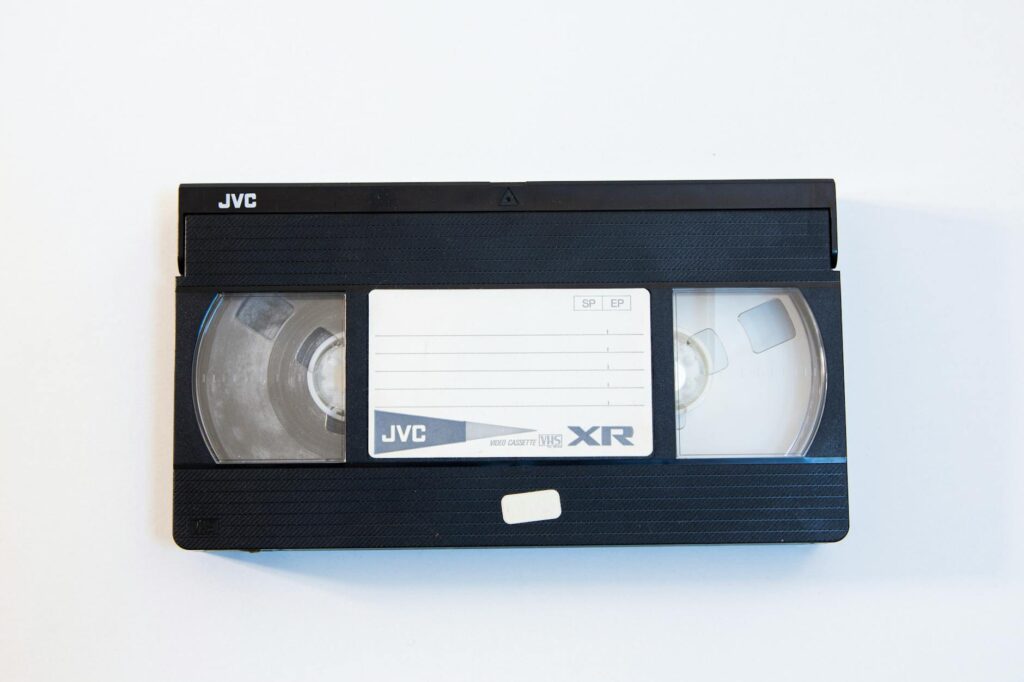 two vcrs connected for copying