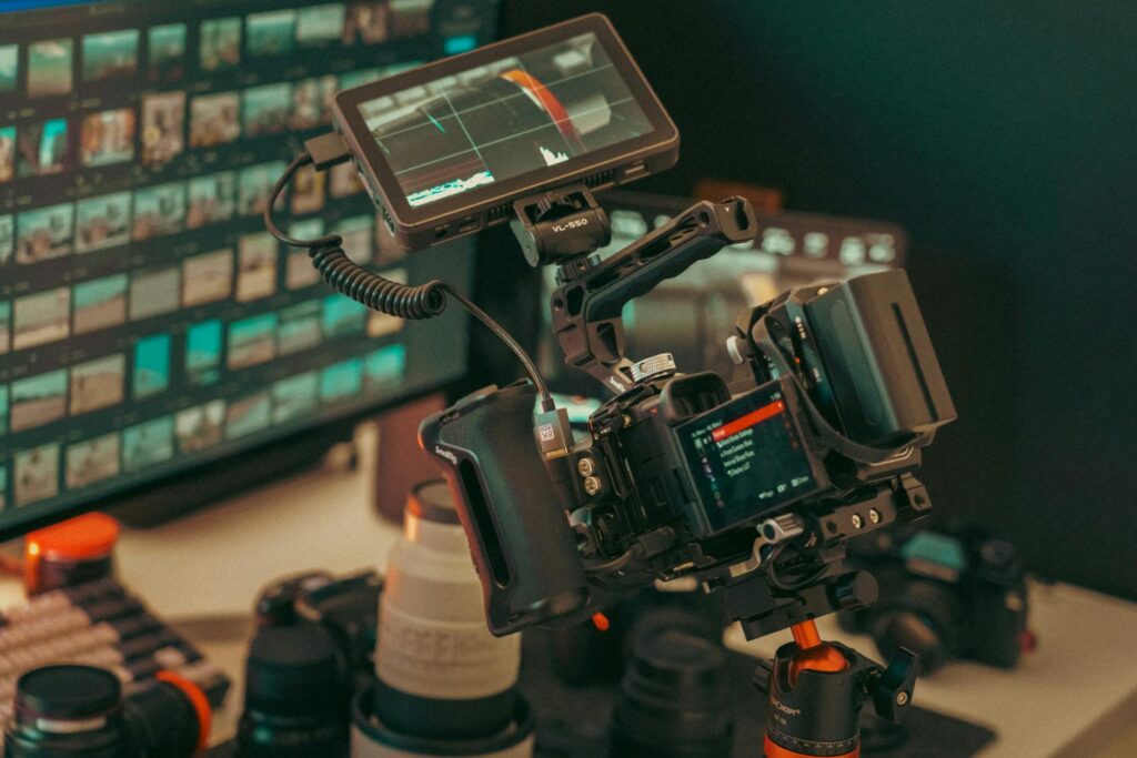 ai video generation interface