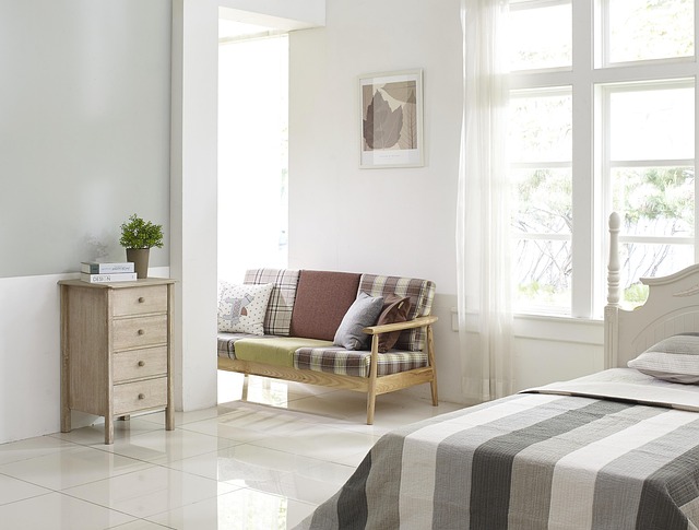 busy, cluttered room with furniture too close together, showing lack of invisible space